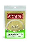 Scientific Anglers Bass Leader 9' 20# (0.36 mm) 2-pack